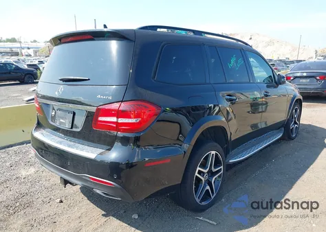 2018 Mercedes-Benz Gls 550 4Matic from USA, damaged, VIN 4JGDF7DE5JB085255